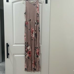 Floral maxi dress
